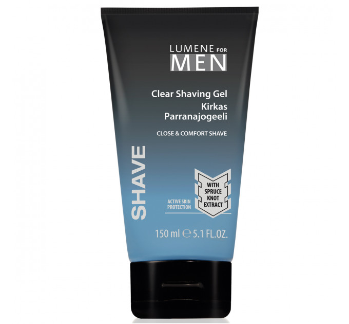 LUMENE (Люмене) Men Clear Shaving Gel гель для бритья 